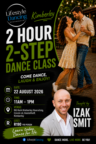 2 hour 2-Step Dance Class - Kimberley