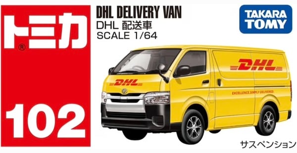DHL Delivery Van