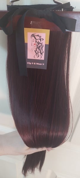 Wine Red Black Highlights
