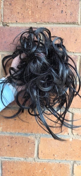 Black Scrunchie  MessyBun(Click on image to view more INFO