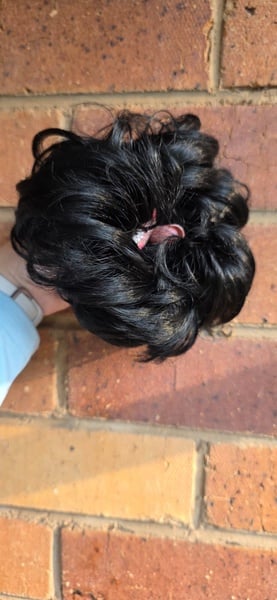 Black Scrunchie (Click on image to view more INFO)
