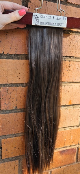 Brunette 10pc CLIP IN SET (Click on image to view more INFO)