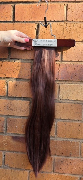 Red Brown 10pc clip in set (Click on image to view more INFO)