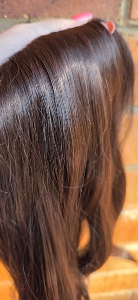 Chocolate Brown 7pc clip in set (Click on image to view more INFO)