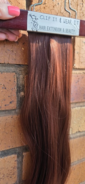 Red Brown 10pc clip in set (Click on image to view more INFO)