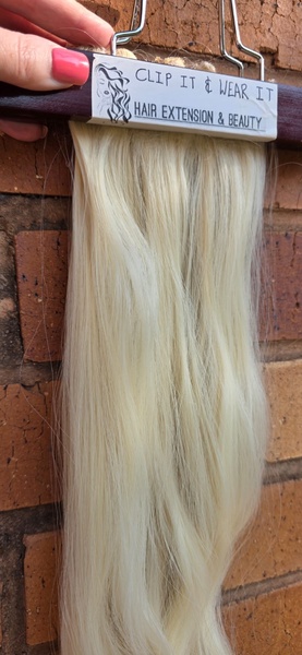 Bleach Blonde (yellow tone)10PC CLIP IN SET(Click on image to view more INFO)