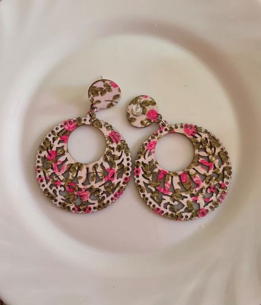 Beautiful Wood Earrings