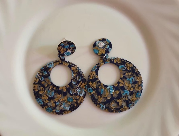Beautiful Wood Earrings