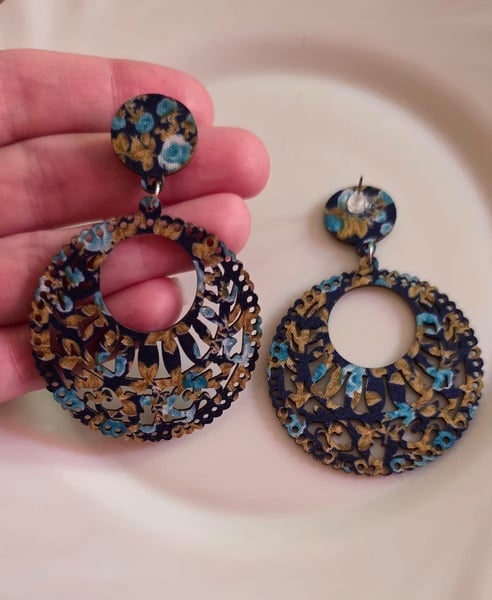 Beautiful Wood Earrings