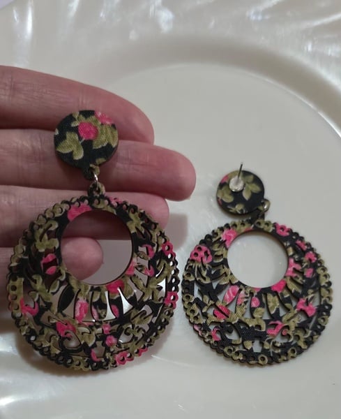 Beautiful Wood Earrings