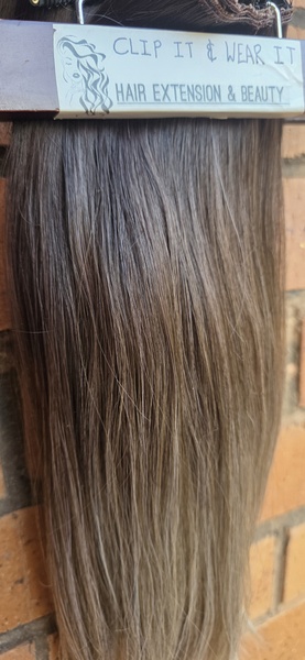 Ombre Brunette to Ash Blonde ends(Click on image to view more INFO)