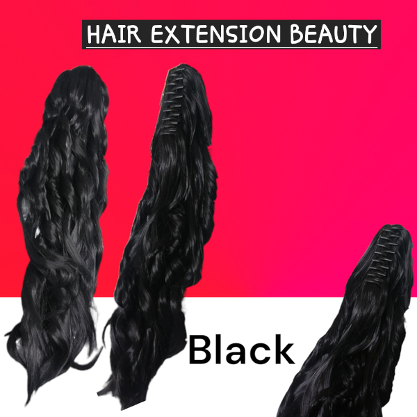 Black Wavey Claw Clip (Click on image for more info & Pictures)