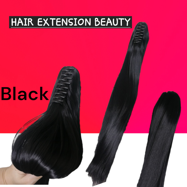 Black Straight Claw Clip (Click on image for more info & Pictures)