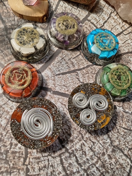 Chakra Balancing Orgonites set