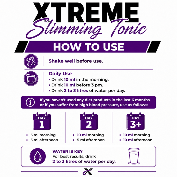 How To Use Xtreme Slimming Tonic