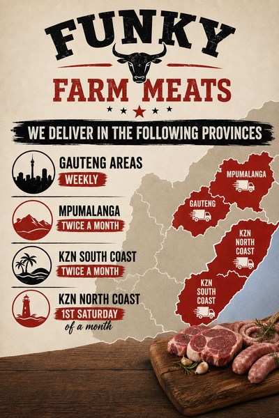 Harrismith, Ladysmith, Pinetown, Pietermaritzburg, Durban, Ballito, Amanzimtoti, Scottsburgh, Kingsburgh, Margate, Ramsgate, Uvongo, Port Edward, Richardsbay, Tugela Mouth, Stanger,