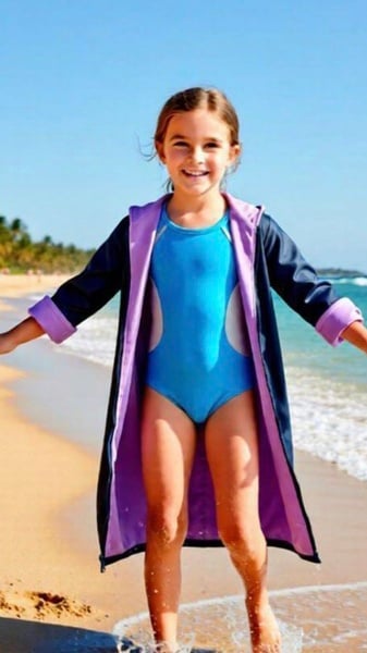 Kids Swim Parkas
