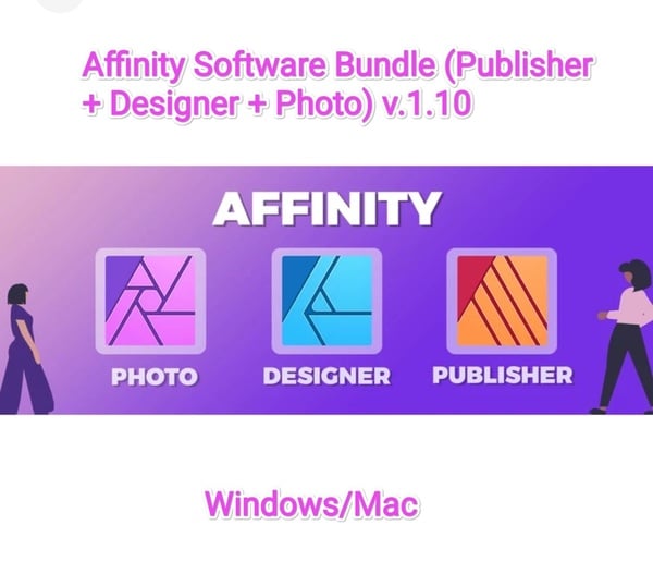 Affinity Software Bundle (Publisher + Designer + Photo) v.1.10