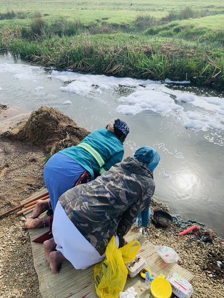 River cleansing picture