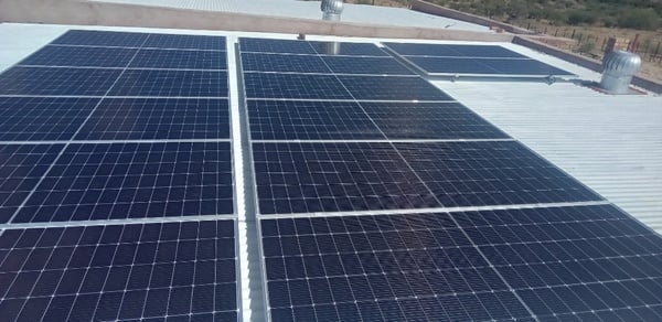 Mount /installation of solar panels picture