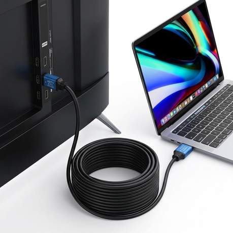 4K HDMI Cable 20m Ultra HD-HDMI to HDMI 2.0 High-Speed Audio &Video Display