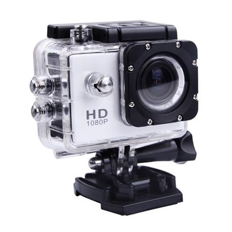 GB Waterproof HD Sports Camera 1080P - Black