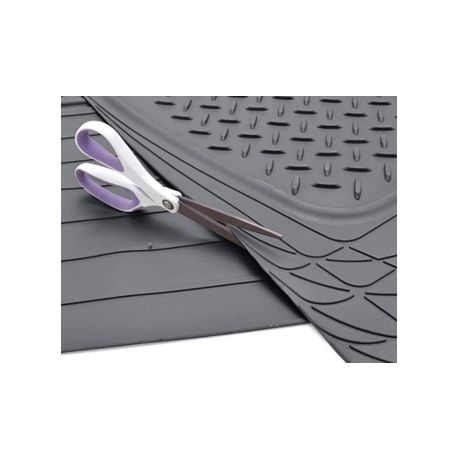 Universal Rubber Boot Mat - Black