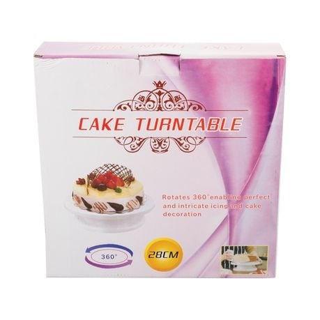 Cake Turntable - 360 Degree Rotation