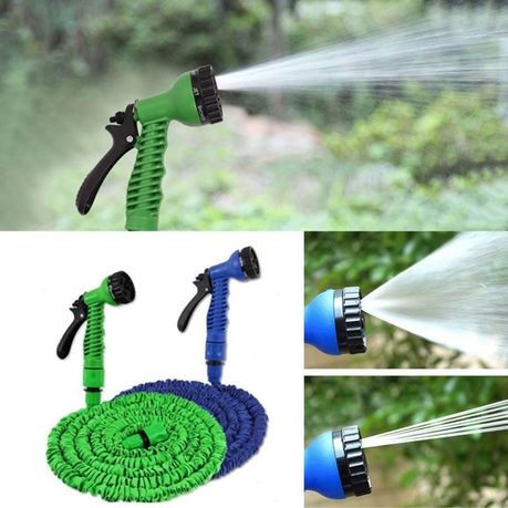 Garden Hose Expandable Hose Pipe 30 Meters Flexible - Blue