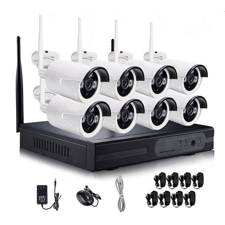HD 8 Channel 720P Wireless Camera System