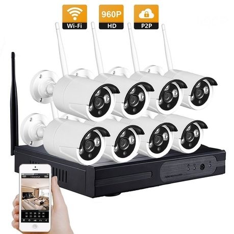 HD 8 Channel 720P Wireless Camera System