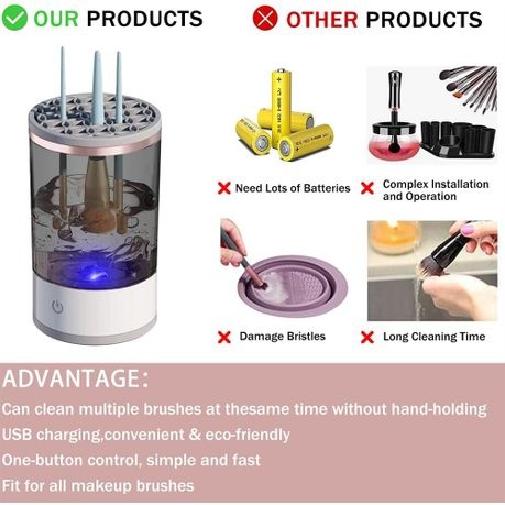 Electric Makeup Brush Cleaner Machine