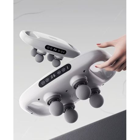 Four-head massage gun