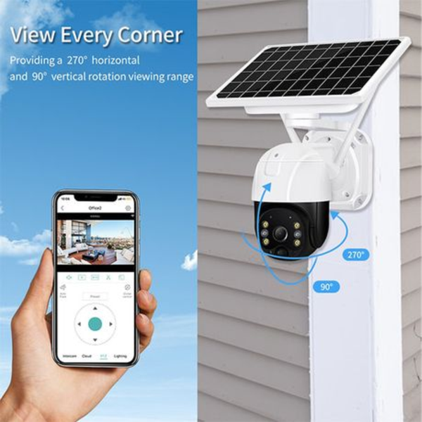 4G Camera Solar Powered 4G Only No Wifi Connection