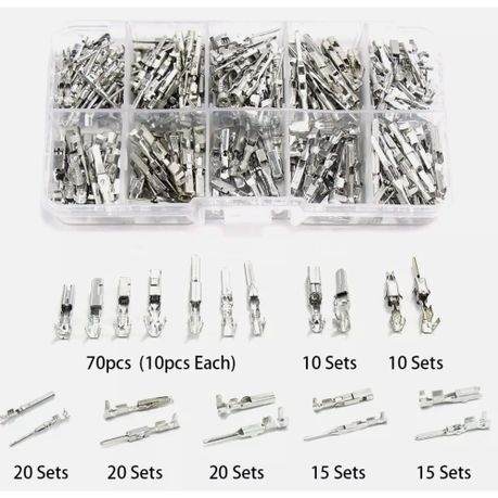 Tool 290 Piece Assorted Electrical Crimp Wire Terminal Connector