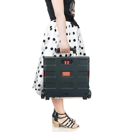 Heavy Duty Foldable Shopping Trolley with Wheels RL-2