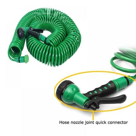 15M Garden Watering Spring Hose