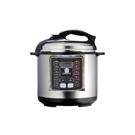 silver Stainless steel Electric Pressure Cooker