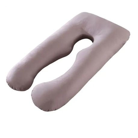 Portable U-Shaped Maternity Full Body Pregnancy Pillow - Grey