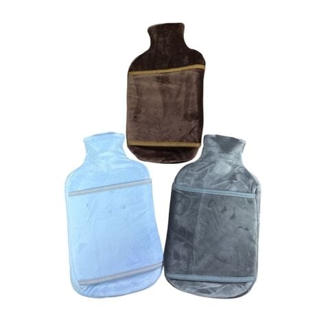 Durable Hot Water Bottle - Blue