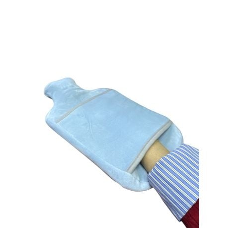 Durable Hot Water Bottle - Blue