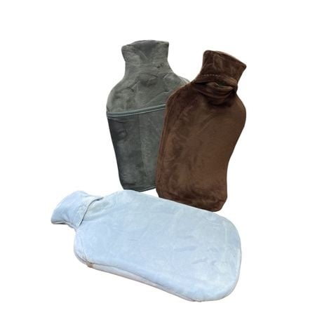 Durable Hot Water Bottle - Blue