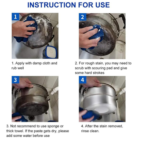 Kitchen Cookware Cleaning Paste - 500g