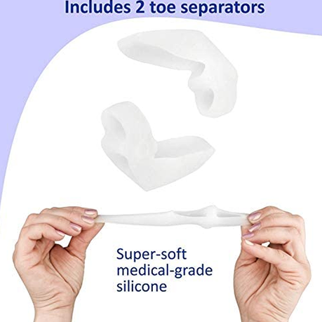 1 Pair Silicone Toe Corrector