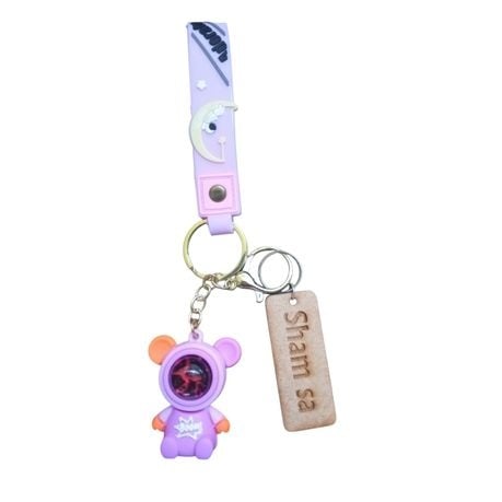 Multi-colour Spaceman Keychains
