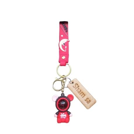 Multi-colour Spaceman Keychains