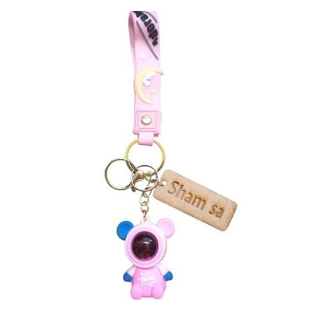 Multi-colour Spaceman Keychains