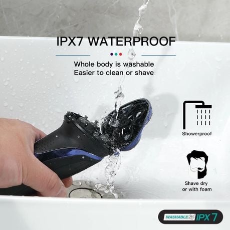 IPX7 Waterproof Safety Cordless Shaving Machine for Men