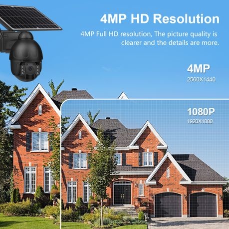 4G/3G Steel Solar PTZ Camera (With SIM and Memory)