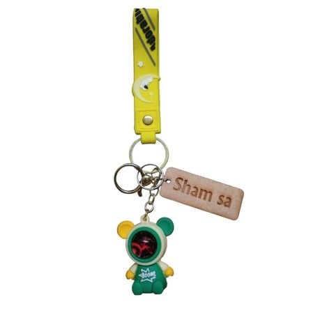 Multi-colour Spaceman Keychains